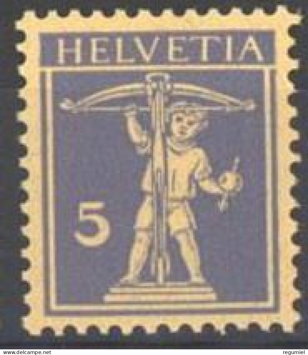 Suiza 0197 * Charnela. 1924 - Ungebraucht