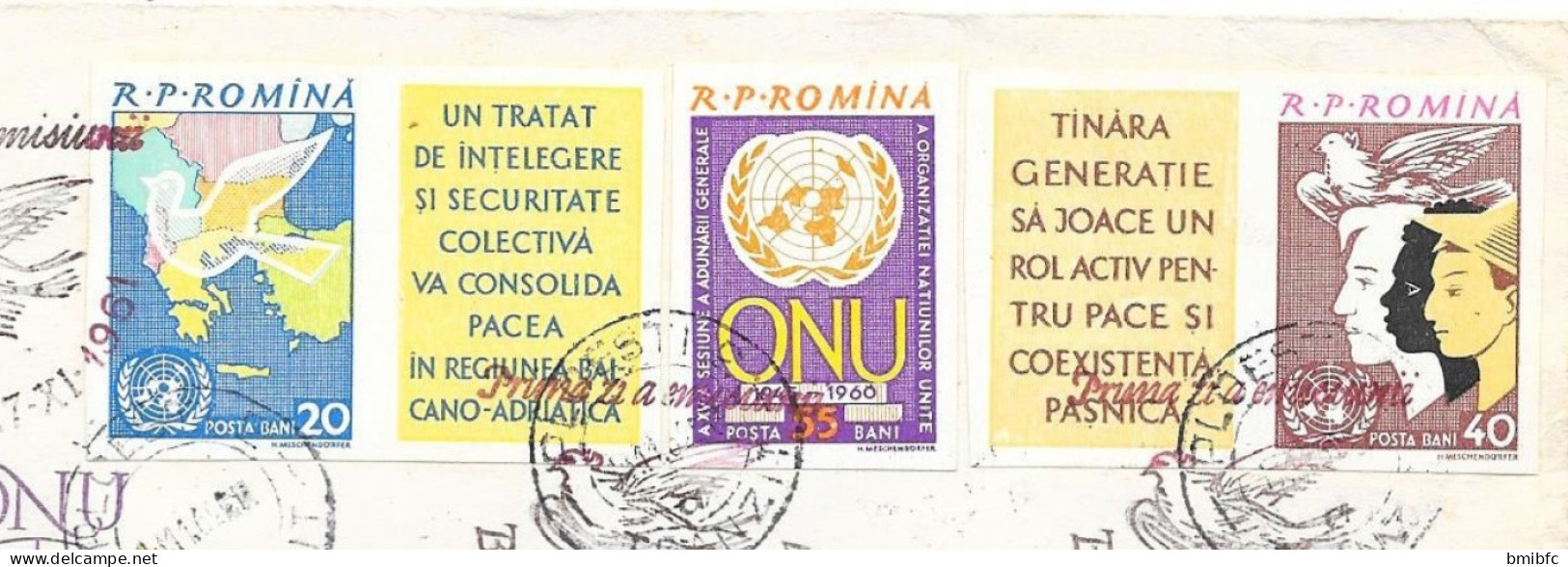 BUCURESTI 27-XI-1961 - PLOESTI - Cartas & Documentos