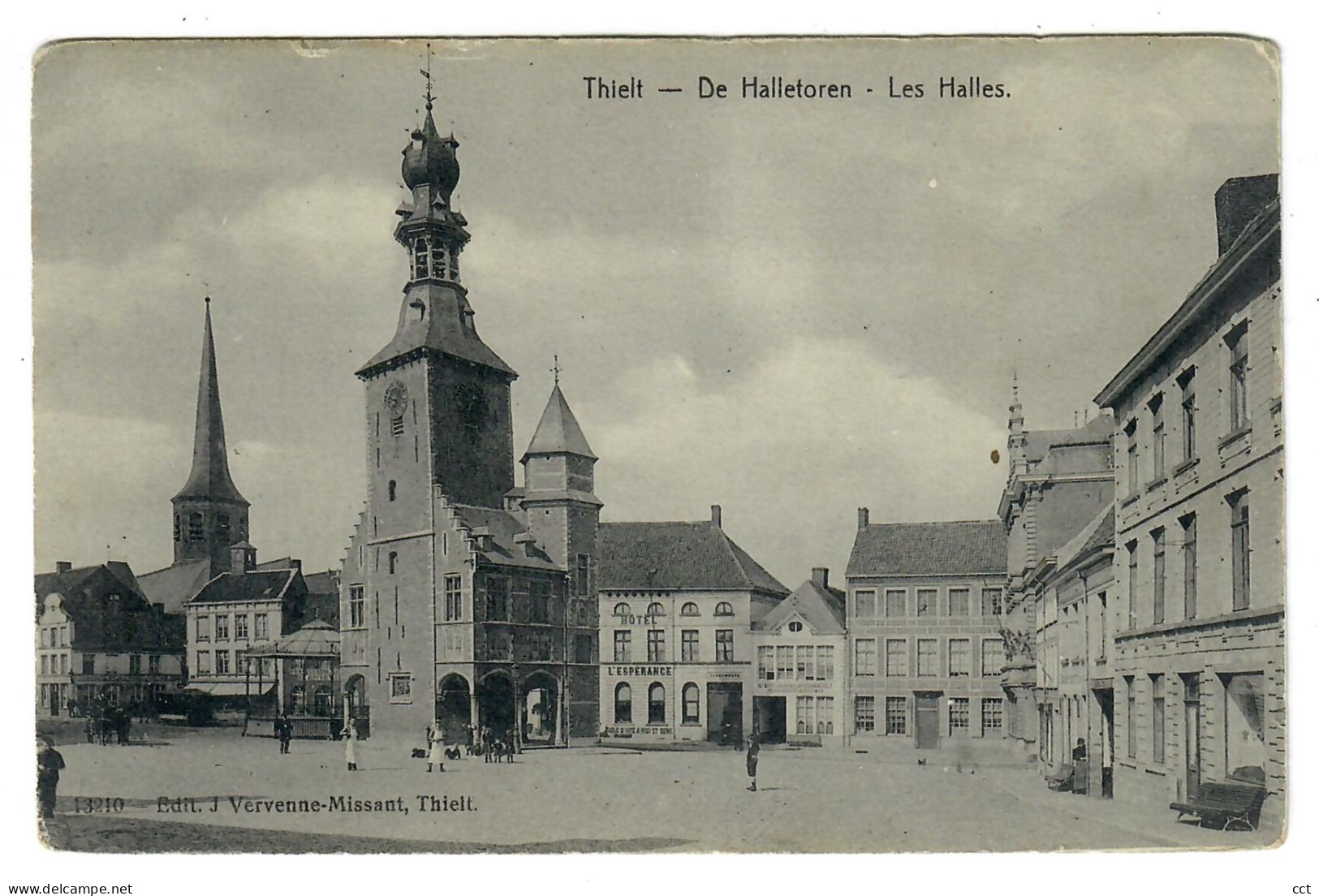 Thielt  Tielt   De Halletoren  Les Halles - Tielt