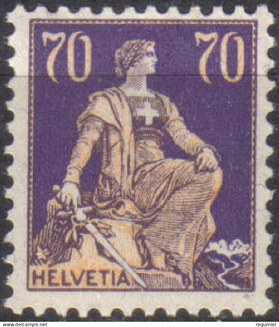 Suiza 0207 * Charnela. 1924 - Nuevos