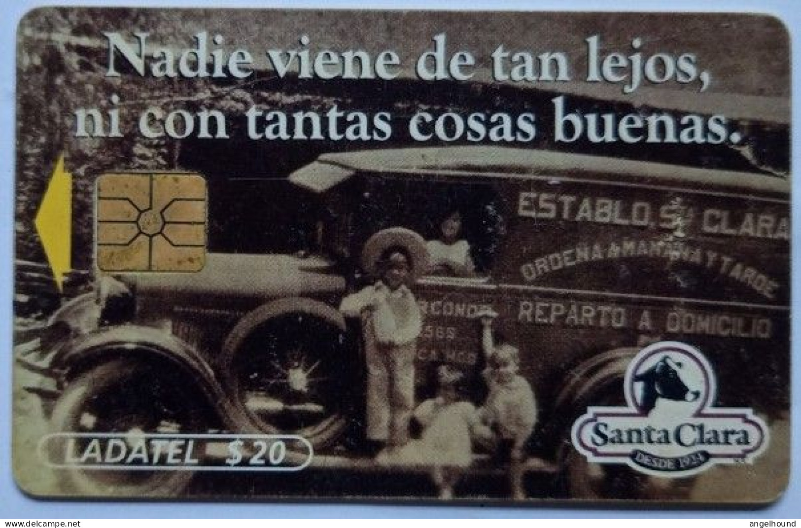 Mexico Ladatel $20 Chip Card - Nadie Viene De Tan Lejos - Santa Clara - Mexique