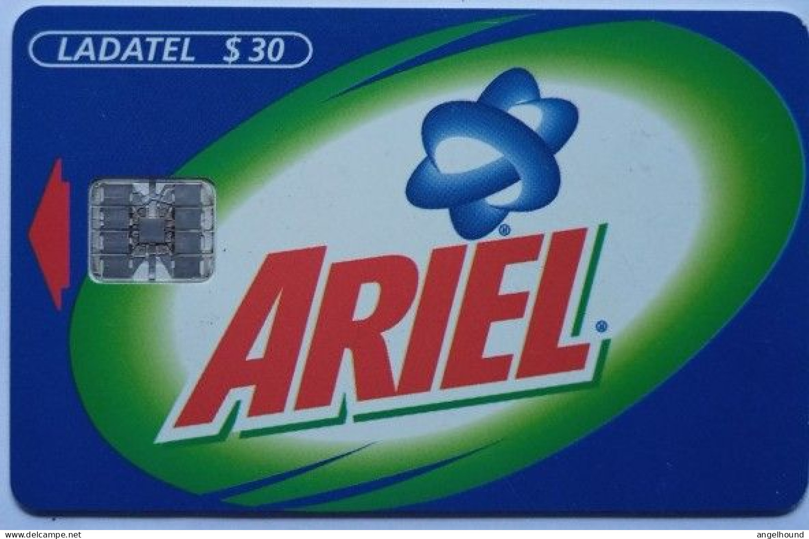 Mexico Ladatel $30 Chip Card - Ariel ( Azul ) - Mexique