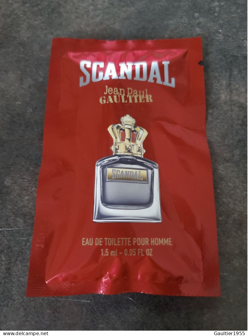 Echantillon Tigette - Perfume Sample - Scandal Homme De Jean Paul Gaultier - Perfume Samples (testers)