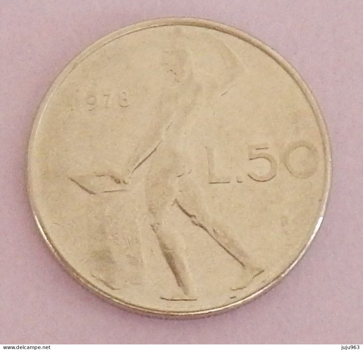 ITALIE 50 LIRE ANNEE 1978 VOIR 2 SCANS - 50 Liras