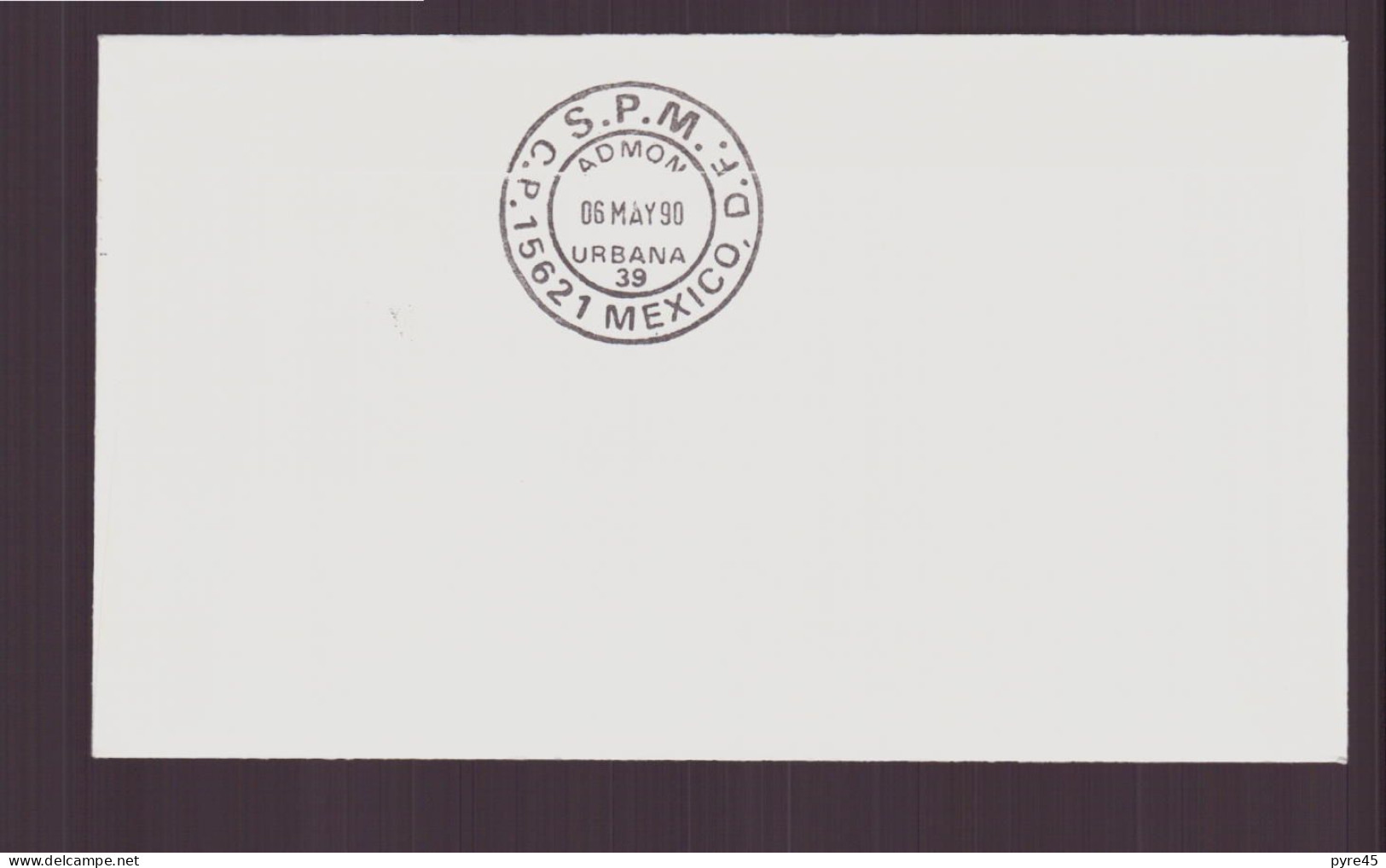 Vatican, Enveloppe Avec Cachet Commémoratif " Visite Du Pape Jean-Paul II Au Mexique " 1990 - Other & Unclassified