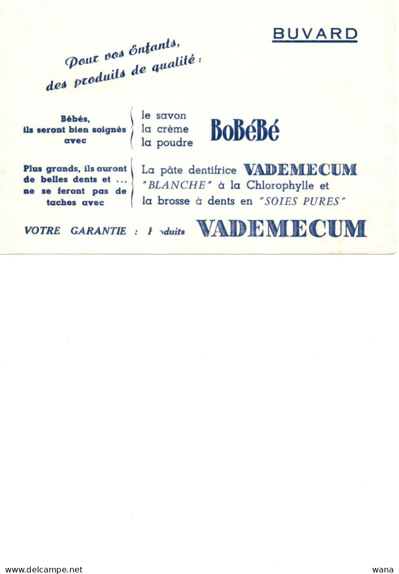 Buvard Vadémécum - Sucreries & Gâteaux