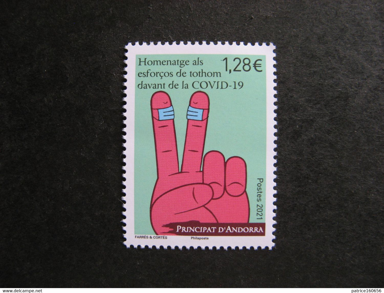 TB Timbre D'Andorre N°856, Neuf XX. - Unused Stamps