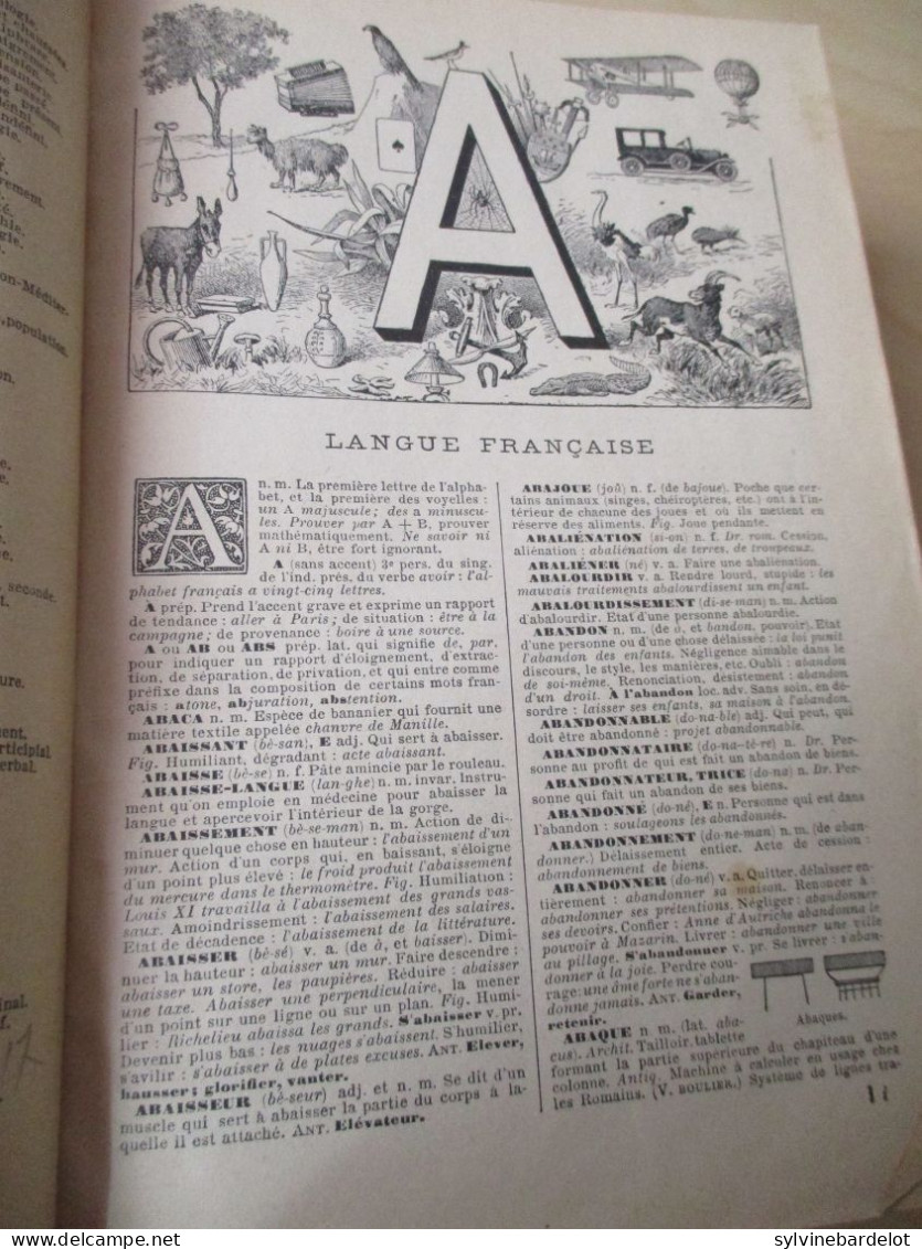 Dictionnaire  Nouveau Petit Larousse Illustré 1933 - Dictionnaires