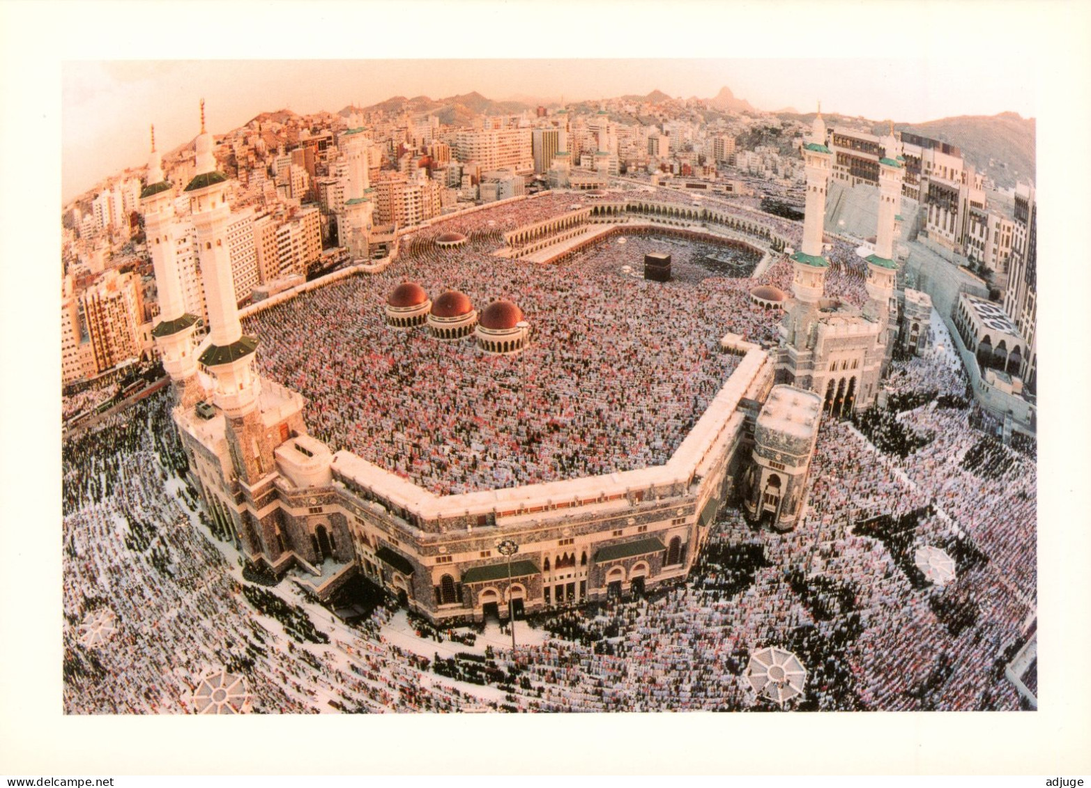 CPM- Arabie Saoudite - HOLY MOSQUE In MAKKAH_ Format 17x12cm - SUP *2 Scans - Arabie Saoudite