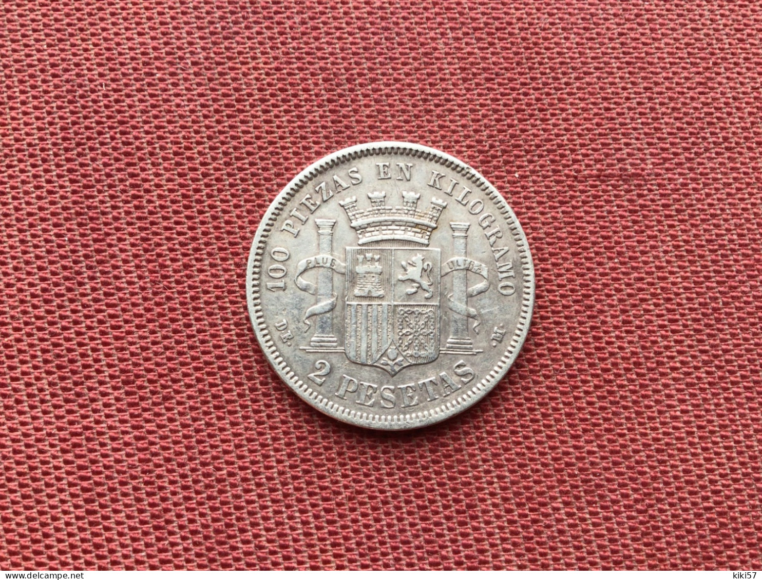 ESPAGNE Monnaie De 2 Pésétas 1870 - Provincial Currencies