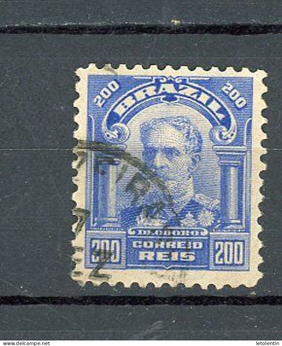 BRESIL - DEODORO DA FONSECA - N° Yvert 132 Obli. - Used Stamps