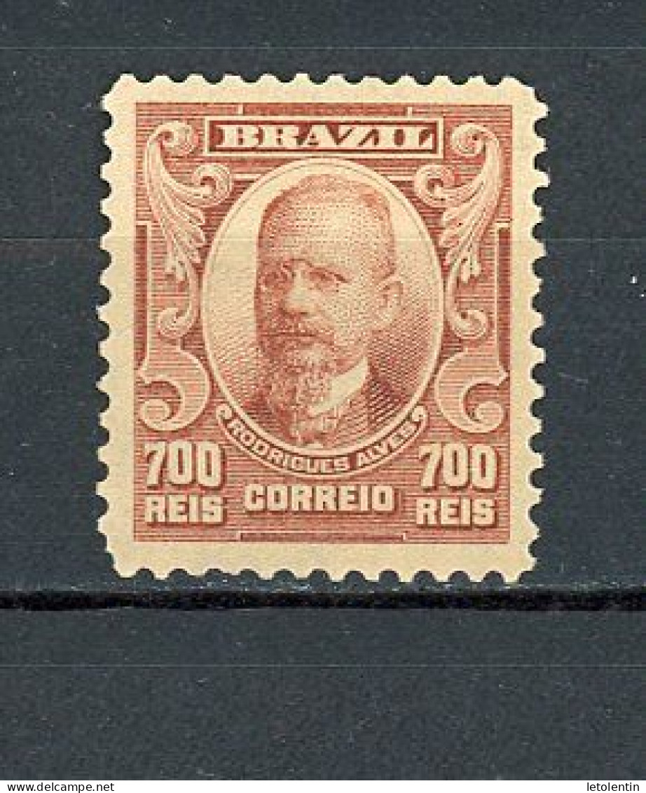 BRESIL - ALVES - N° Yvert 137 (*) - Used Stamps