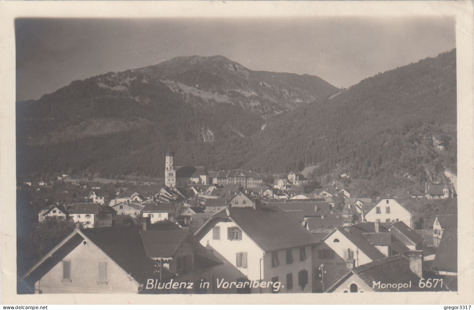 D8364) BLUDENZ In Vorarlberg - Häuser Details Kirche ALT ! - Bludenz