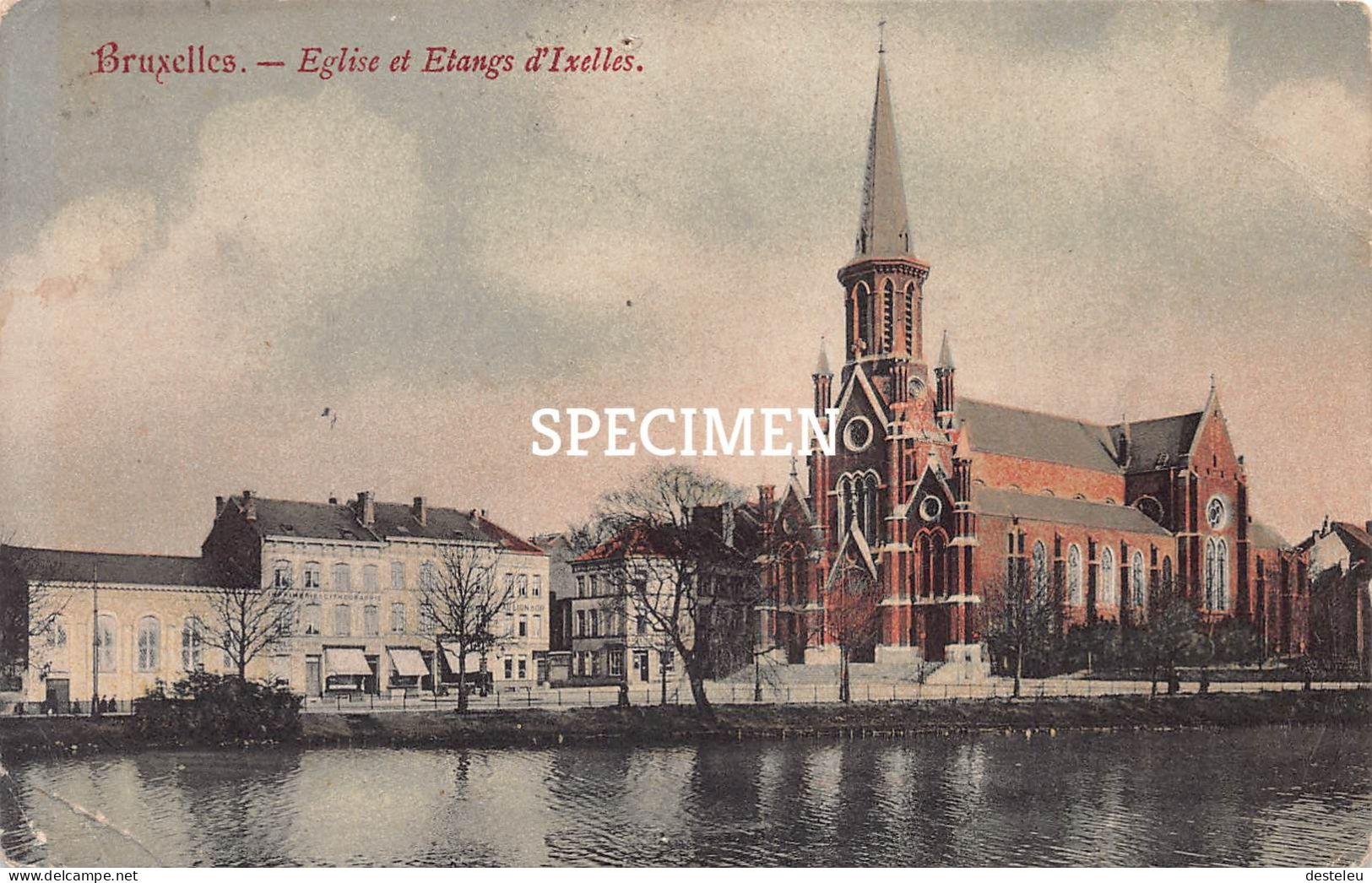 Eglise Et Etangs D'Ixelles - Ixelles - Elsene - Elsene - Ixelles