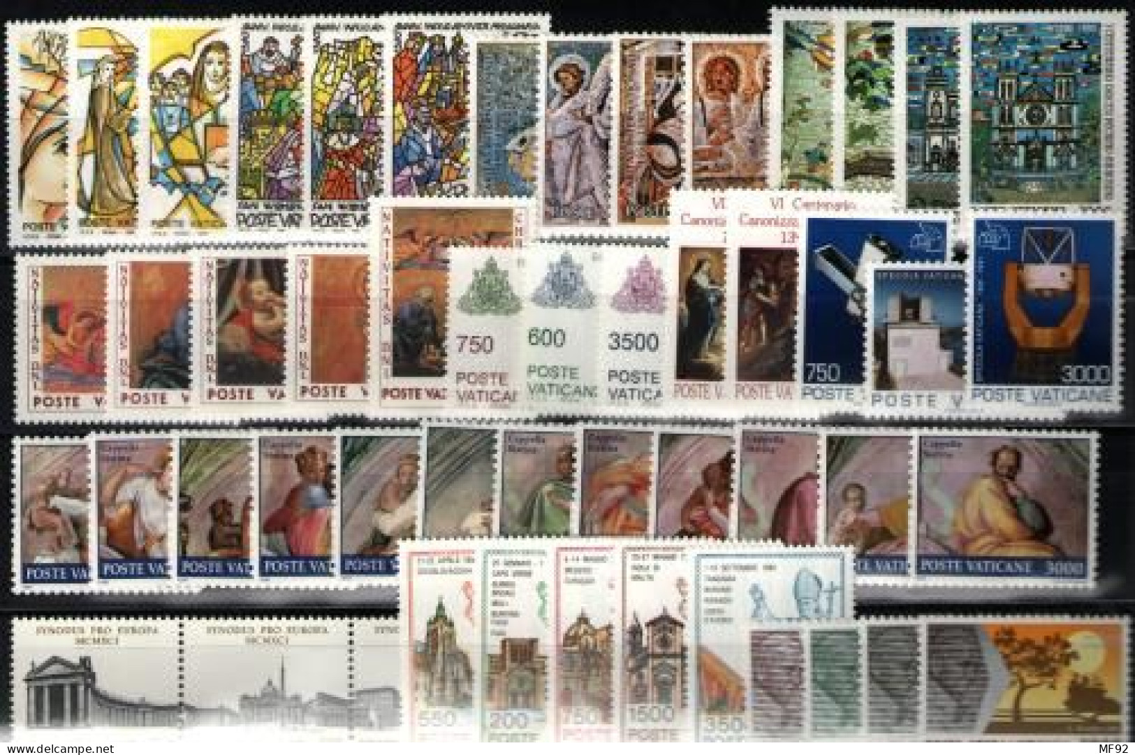 Vaticano. Años 1990-1991 - Annate Complete