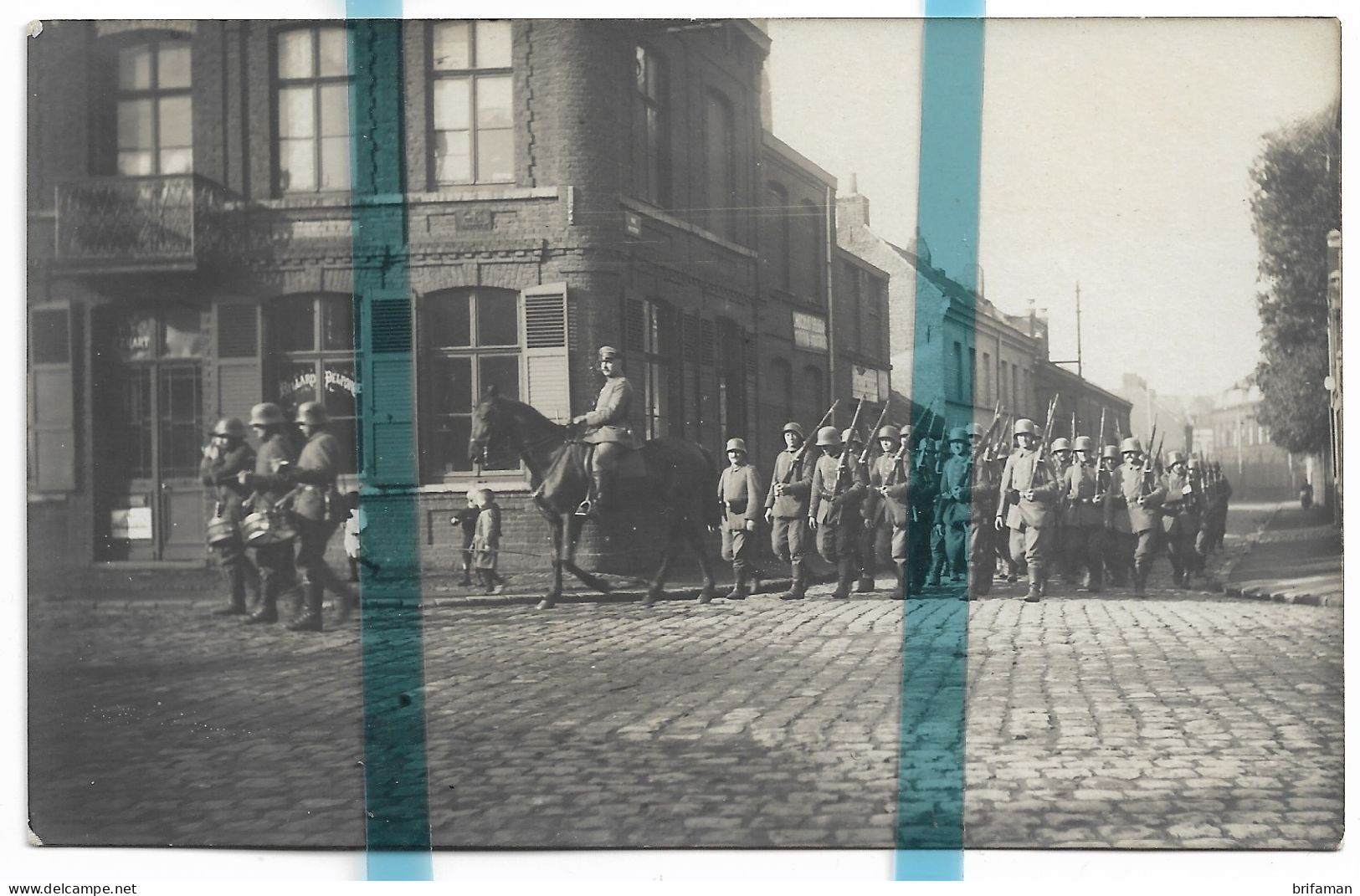 59 NORD HAUBOURDIN CARTE PHOTO ALLEMANDE MILITARIA 1914/1918 WK1 / WW1 - Haubourdin