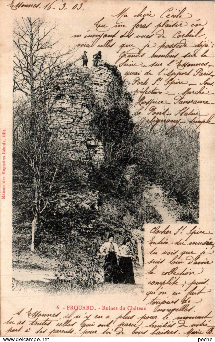 N°116728 -cpa Frouard -ruines Du Château- - Frouard