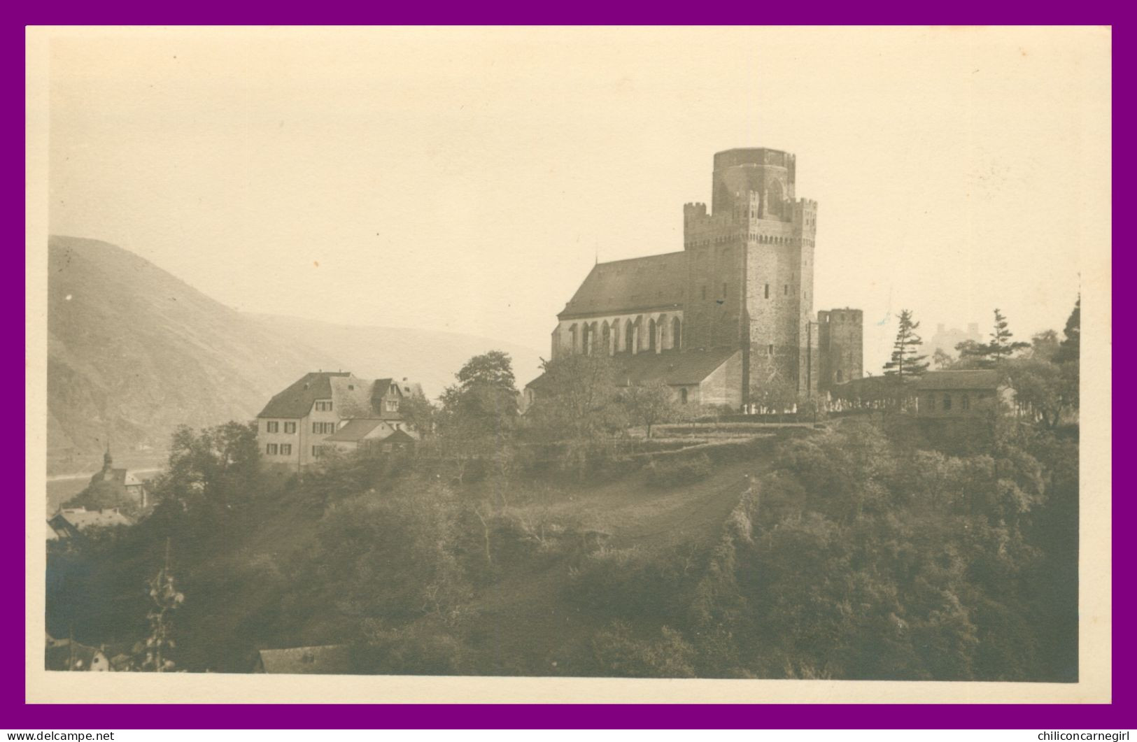 * Cp Photo - OBERWESEL - St. Martin Kirche Und Pfarrhaus - Église Et Presbytère Saint Martin - Oberwesel