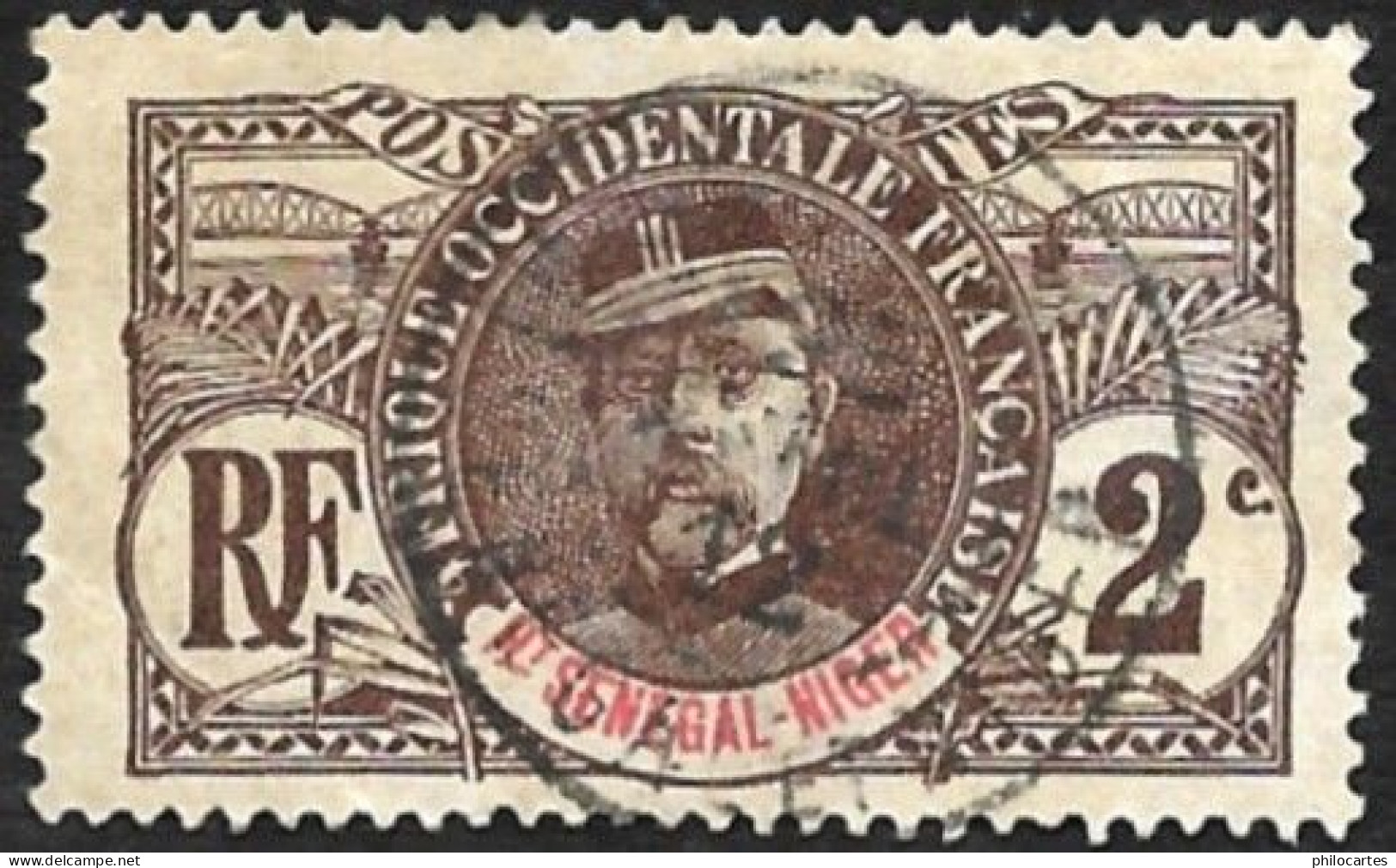 HAUT SENEGAL  1906 -  Y&T  2 - Faidherbe - Oblitéré - Gebruikt