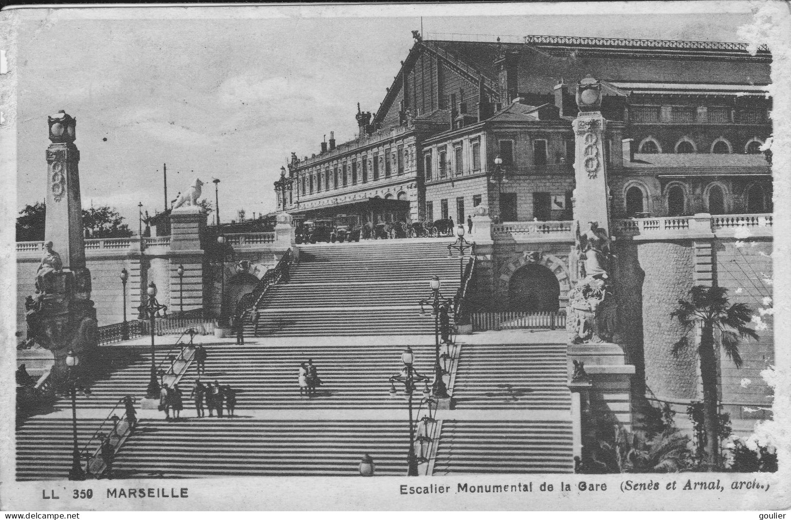 Marseille L'escalier Monumental De La Gare - Station Area, Belle De Mai, Plombières