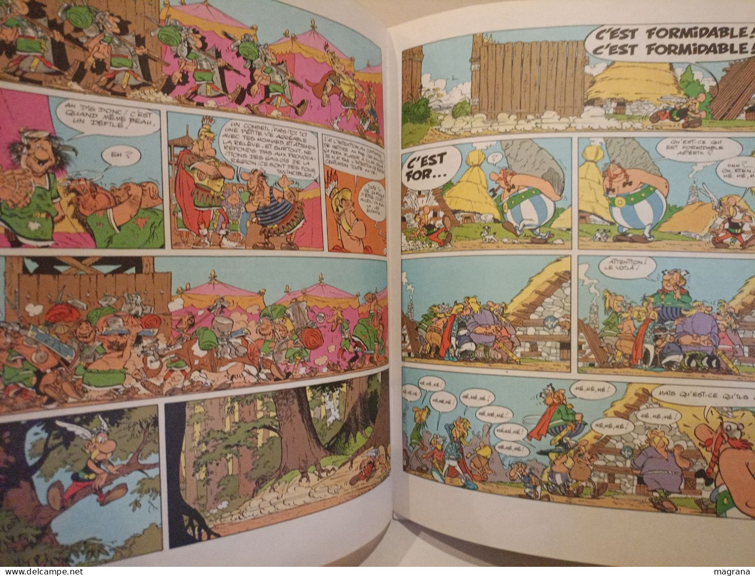 Une aventure d'Astérix le Gavlois. Obélix et compagnie. Texte de Goscinny, dessins de Uderzo. Dargaud Editeur. 1976.