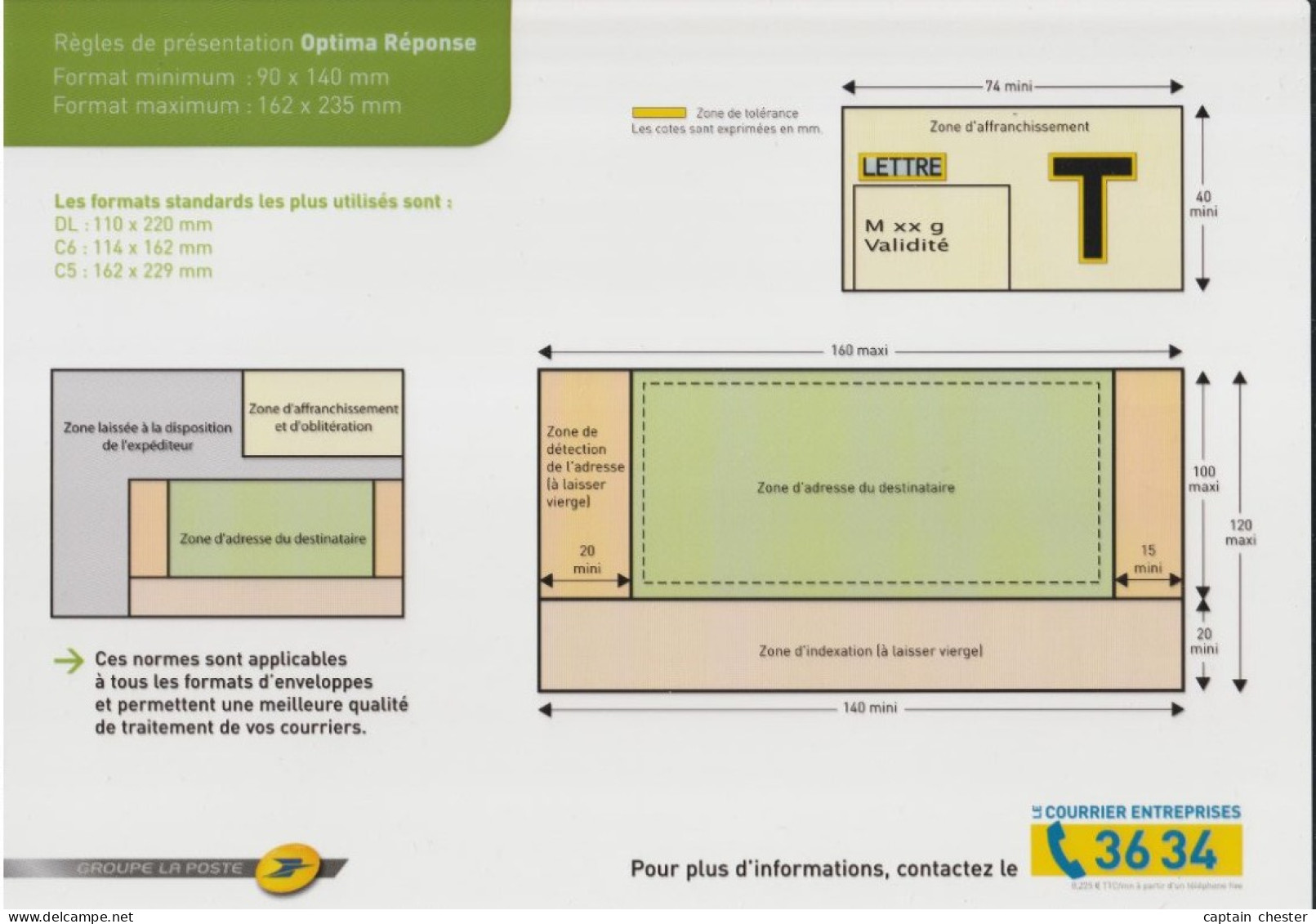 PLAQUETTE MARKETING DIRECT AVEC ENVELOPPES SPECIMEN ( T GF ET PF ET POSTREPONSE ) - PAP: Ristampa/Lamouche