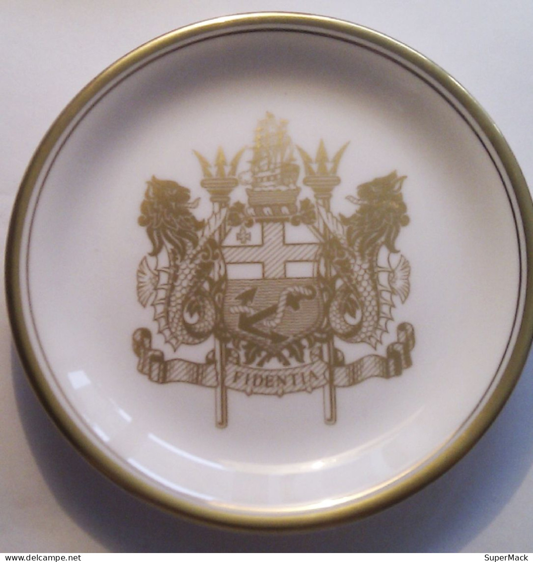 English Porcelain - Petite Assiette Diam.10,50 Cm - Fidentia - Non Classés