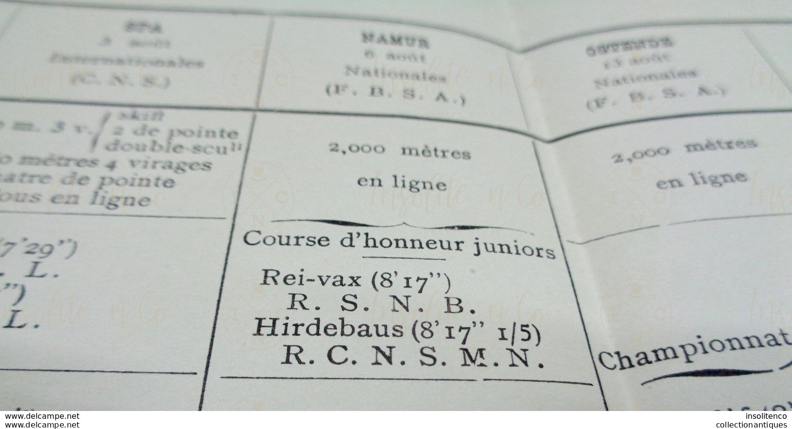 Annuaire Du Rowing Belge (aviron) 1899-1900 - 13ème Année - Imprimerie Lombaerts R.C.N.S.M. - Roeisport