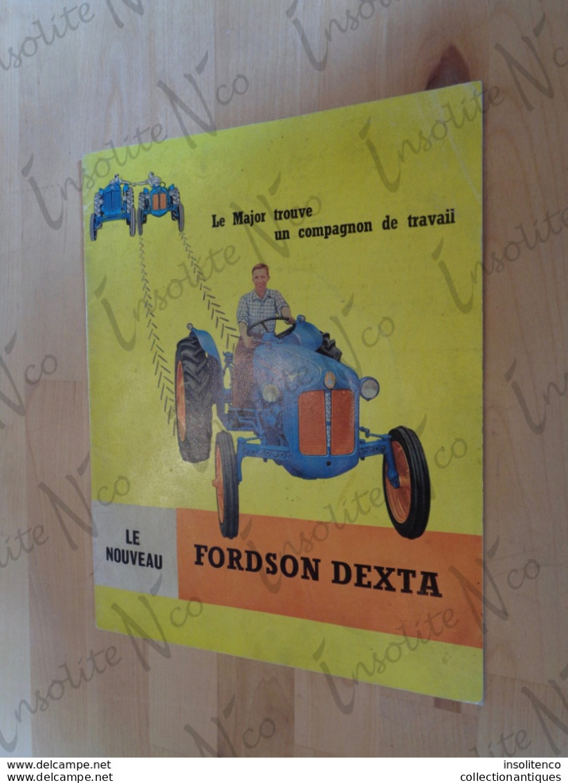 Catalogue Publicitaire Tracteur Fordson Dexta - 1957 - Ford Motor Company Limited - Tractors