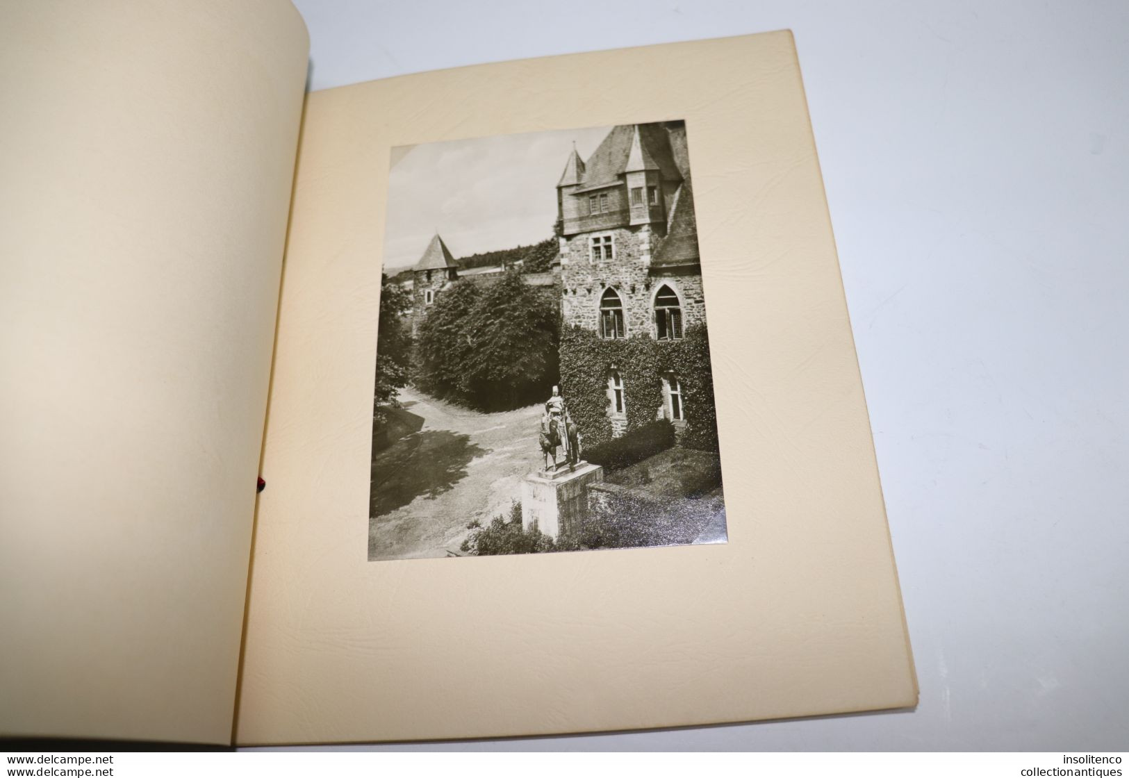 Livre Schloss Burg an der Wupper - Hans Neubarth Verlag - 1956 - album de cartes postales photographiques du château