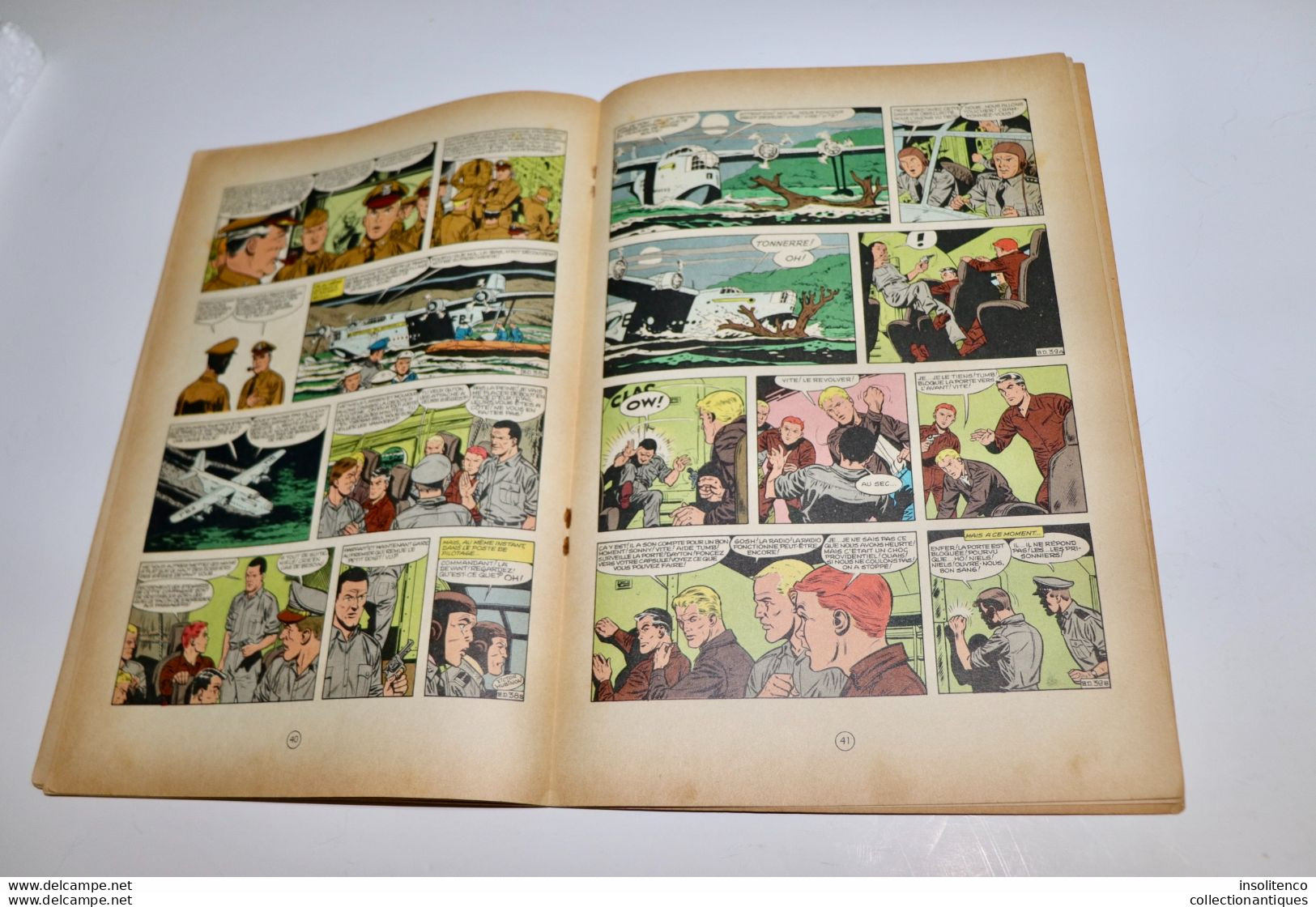 Charlier et Hubinon - Les Aventures de Buck Danny - Les Voleurs de Satellites - T30 - EO 01/1964 - Bon état général