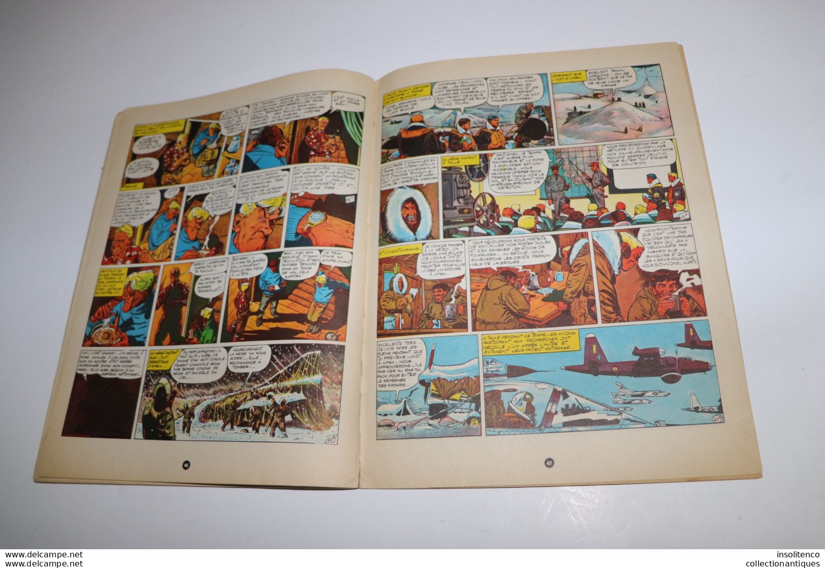 Charlier et Uderzo - T6 - Une Aventure de Michel Tanguy - Canon Bleu ne répond plus - EO 10/1966 - Dargaud - 46 pages