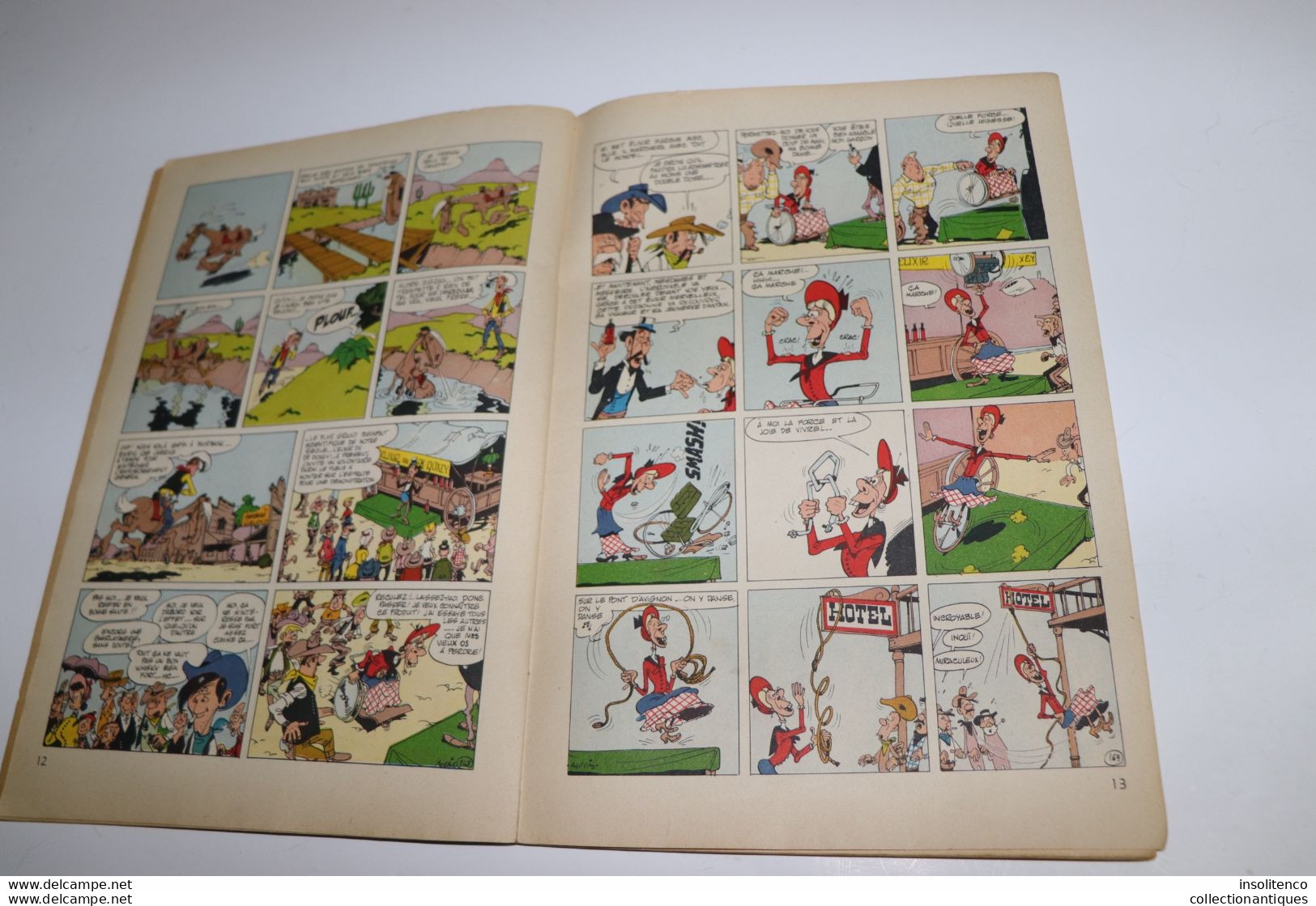 Morris - Lucky Luke - T7 - EO 01/1955 - L'Elixir du Docteur Doxey - Bon état général