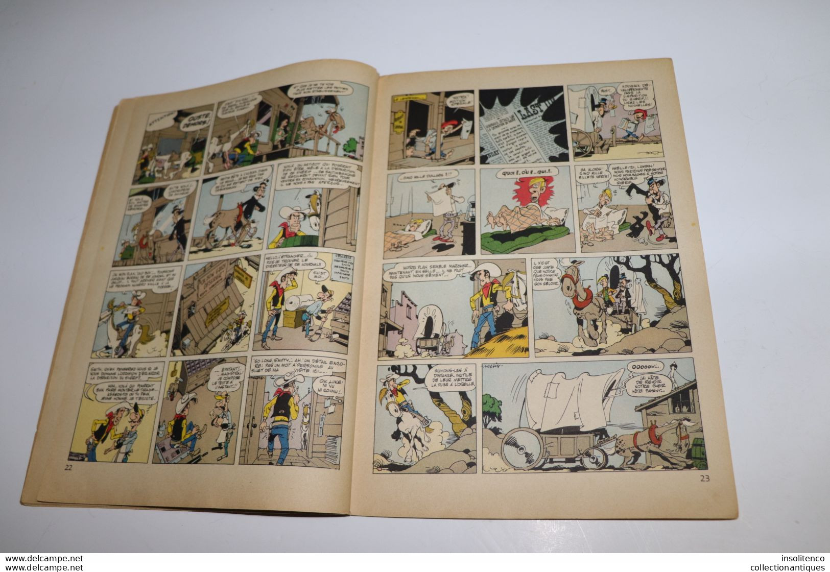 Morris - Lucky Luke - T7 - EO 01/1955 - L'Elixir du Docteur Doxey - Bon état général