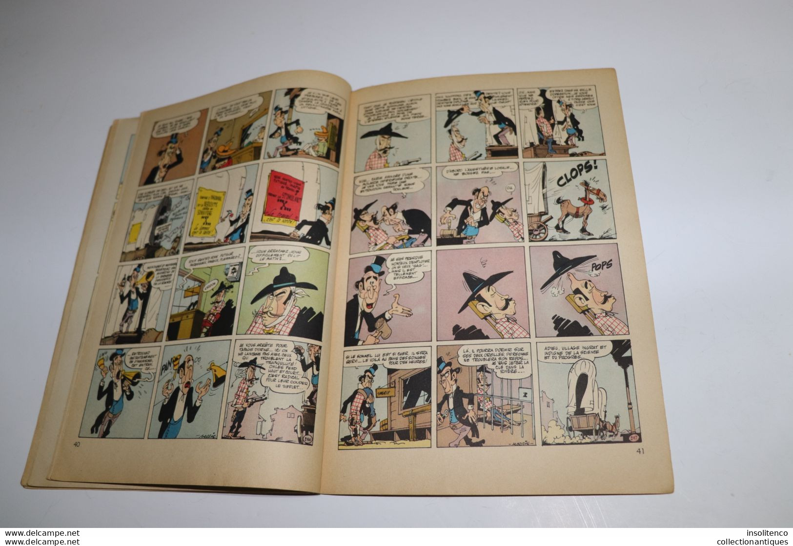 Morris - Lucky Luke - T7 - EO 01/1955 - L'Elixir du Docteur Doxey - Bon état général