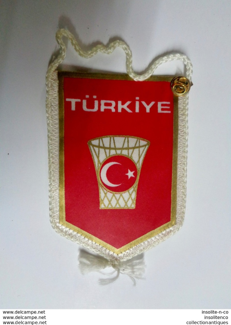 Fanion Basketball Türkiye Turquie - Bekleidung, Souvenirs Und Sonstige