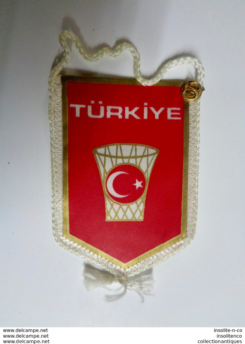 Fanion Basketball Türkiye Turquie - Uniformes, Recordatorios & Misc