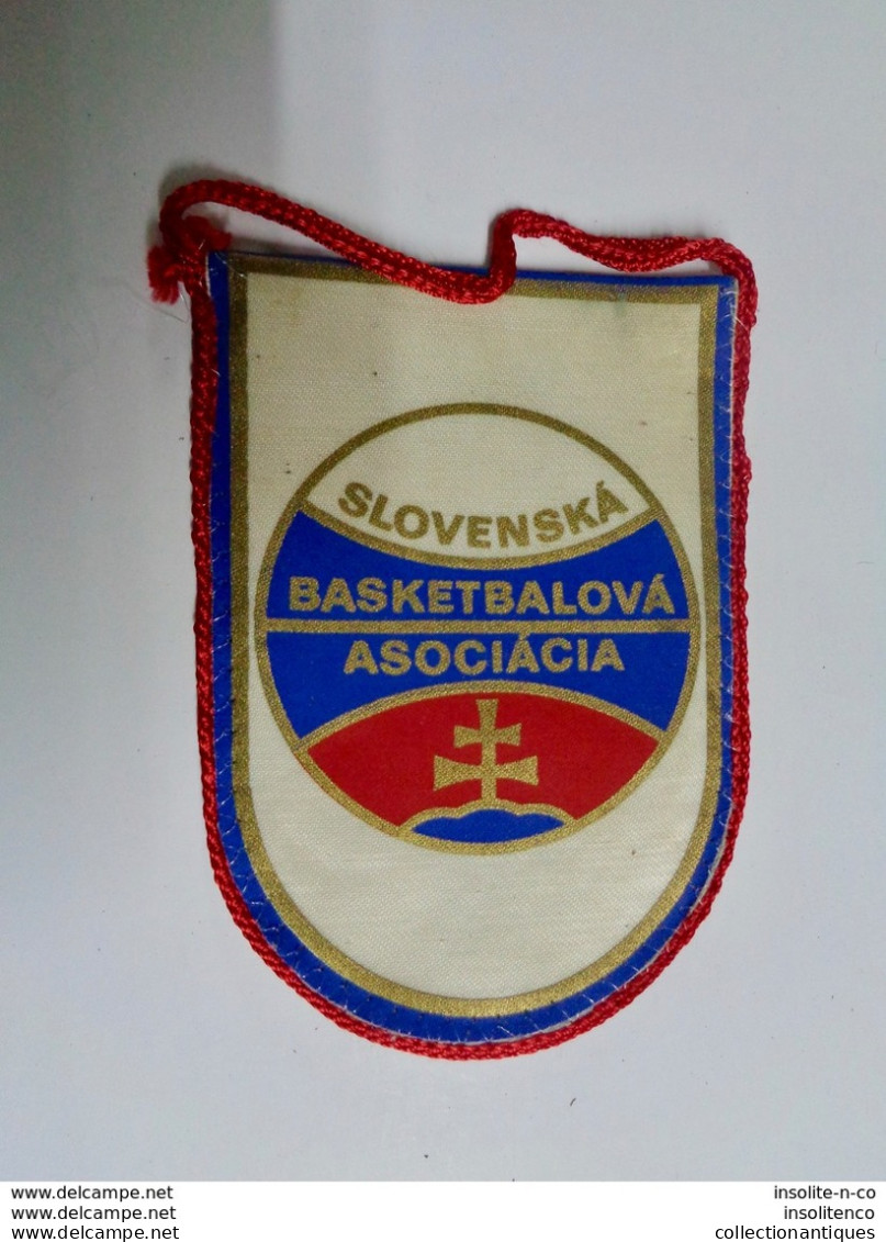 Fanion Basketball Slovaquie Basketbalova Asociacia Slovenska - Abbigliamento, Souvenirs & Varie