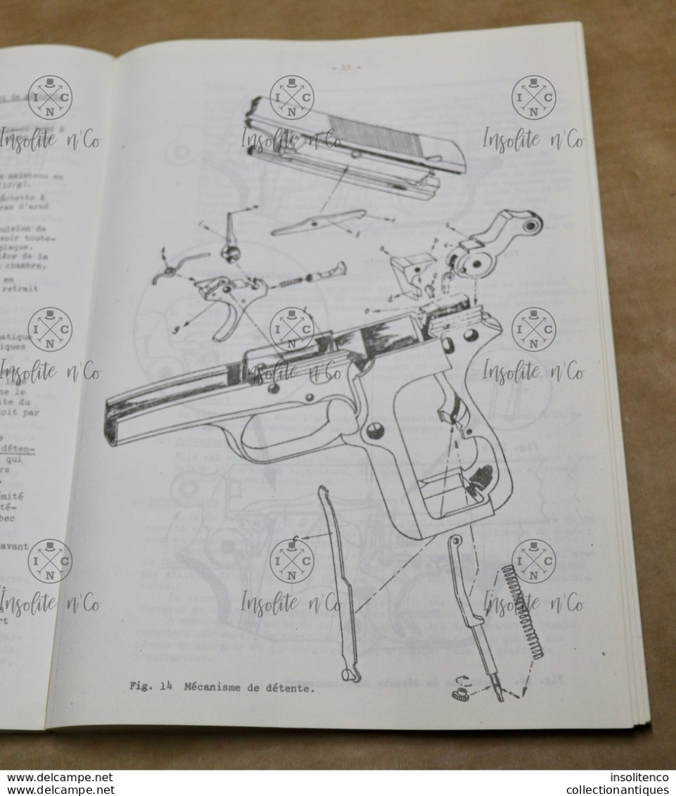 Précis D'armement - Septembre 1969 - Ecole Royale De Gendarmerie - Nombreux Croquis - Candidature Sous-officier - Police & Gendarmerie