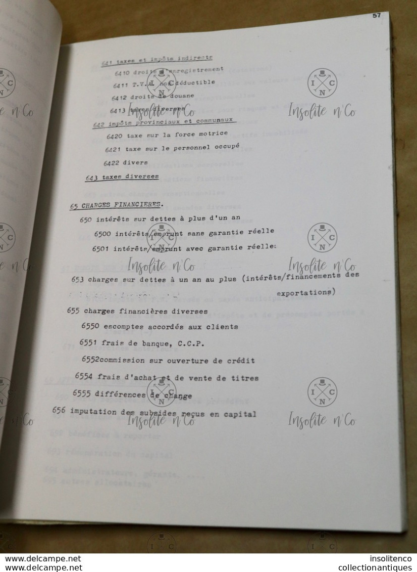 Rapport de plan & monographie S.A. Fonderies du Lion Graduat en comptabilité Année 1978-1979 ICET Mons 112 pages
