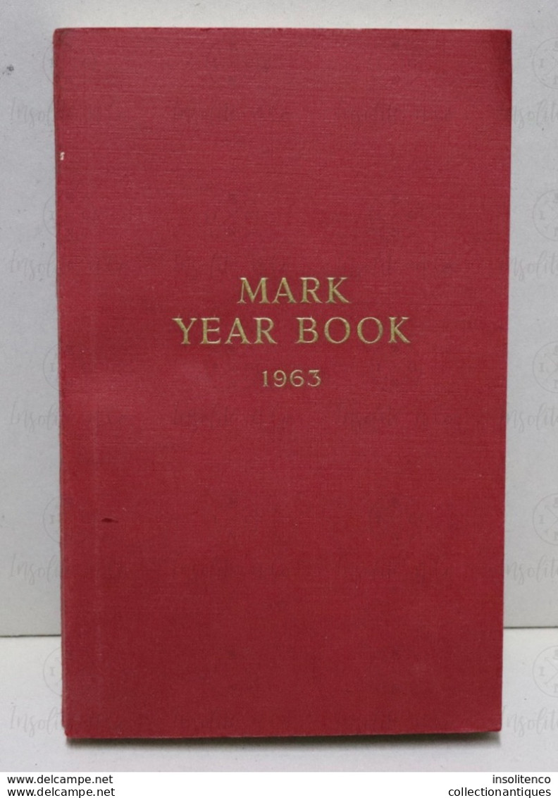 Mark Year Book Grand Lodge Of Mark Master Masons Of England And Wales 1963 - 292 Pages - Spiritualismus