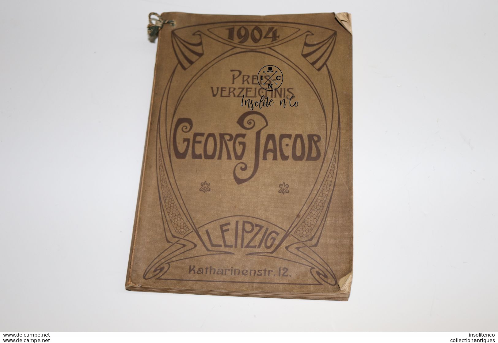 Horlogerie - Catalogue De Prix Pour Les Pièces Georg Jacob - 1904 - 592 Pages - Leipzig - Catálogos