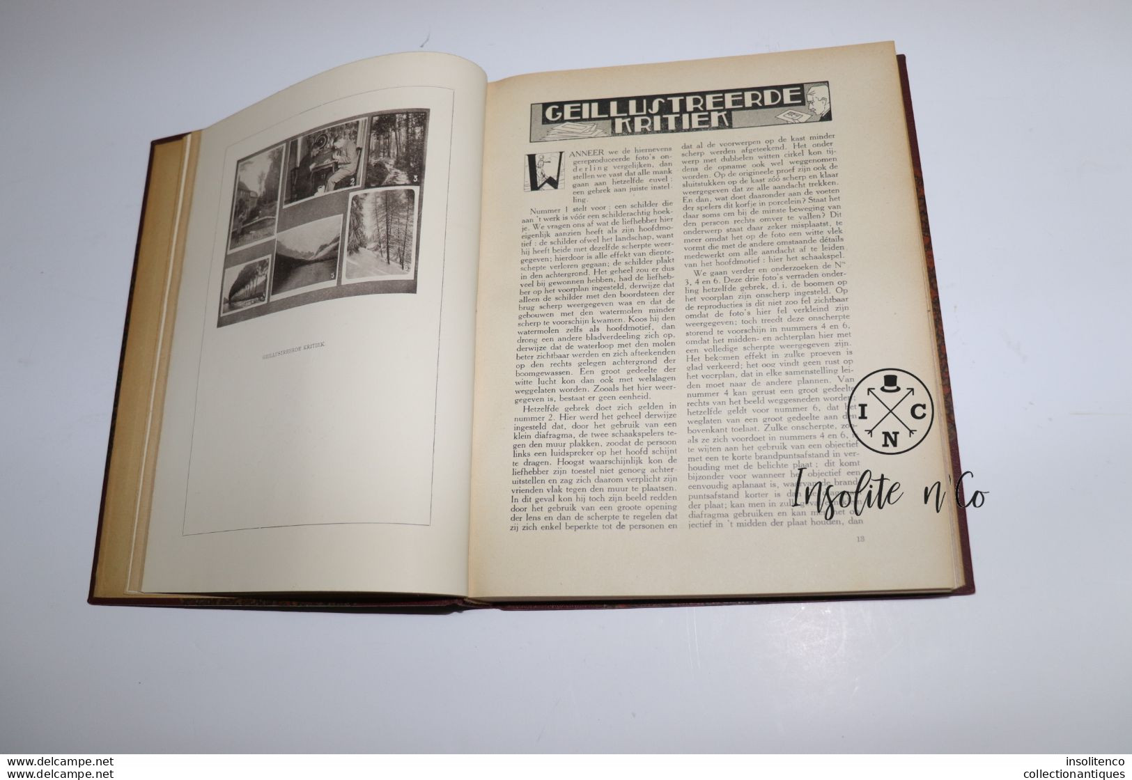 Fotokunst geillustreerd maandblad voor wetenschappelijke - en kunstfotografie 1928 -1930 - 1932 - 2 delen