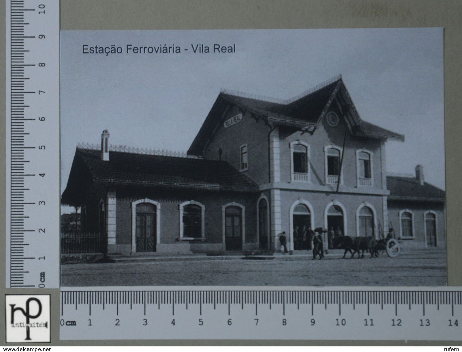 PORTUGAL  - ESTAÇÃO FERROVIÁRIA - VILA REAL - 2 SCANS  - (Nº57393) - Vila Real