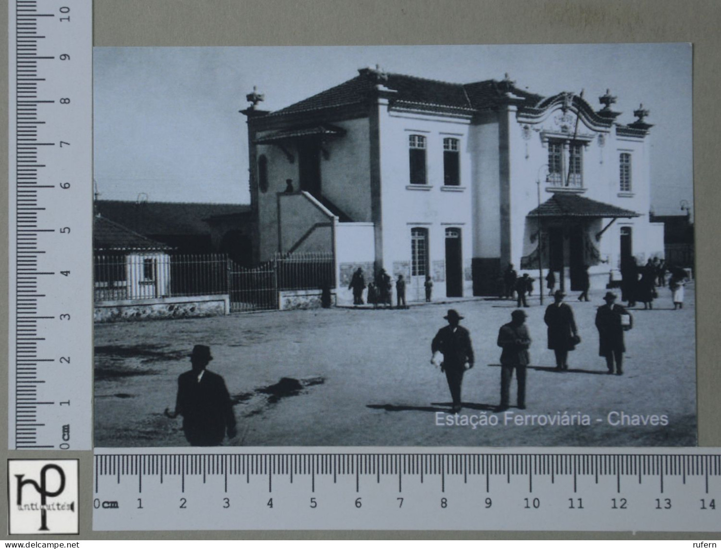 PORTUGAL  - ESTAÇÃO FERROVIÁRIA - CHAVES - 2 SCANS  - (Nº57395) - Bragança