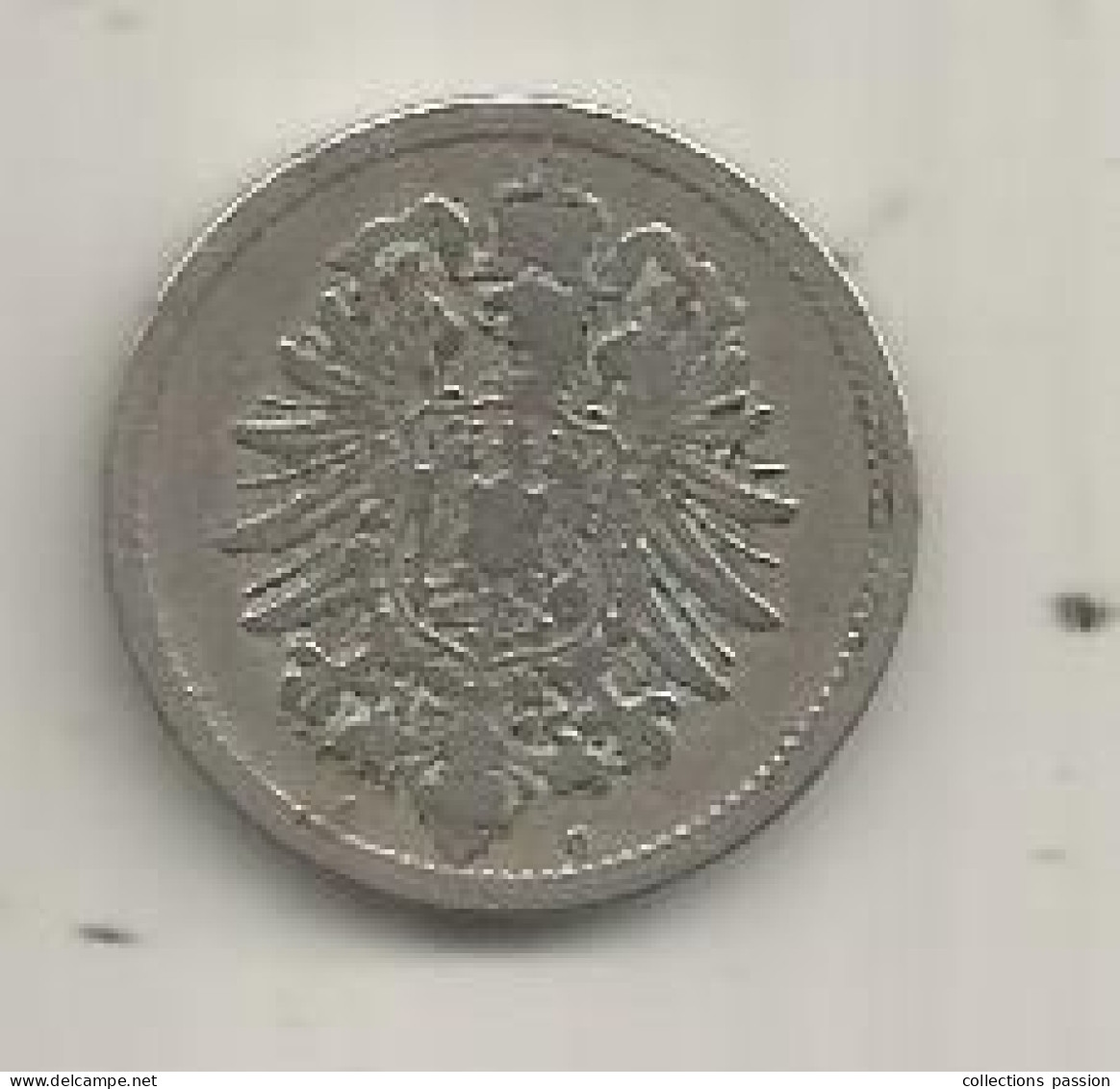 Monnaie, Allemagne, 10 Pfennig, 1889 G, 2 Scans - 10 Pfennig