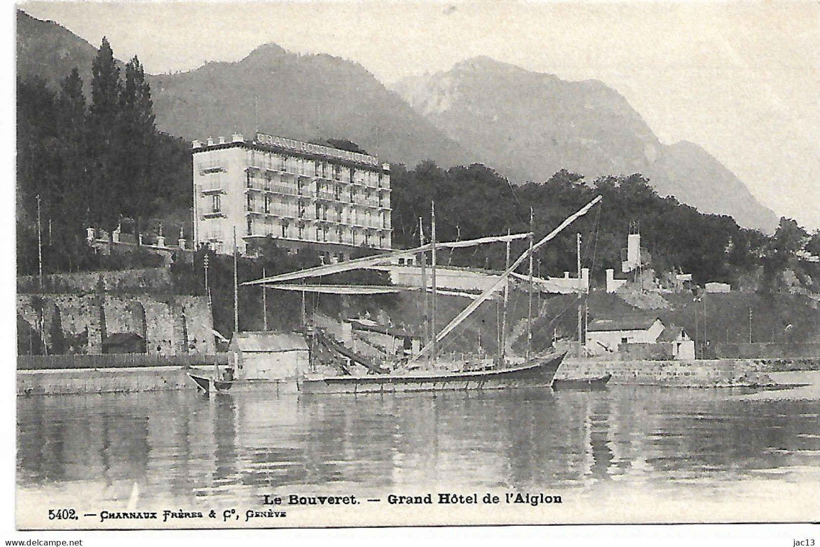 L200B1914 - Port-Valais - 5402 Le Bouveret - Grand Hôtel De L'Aiglon - Précurseur - Port-Valais