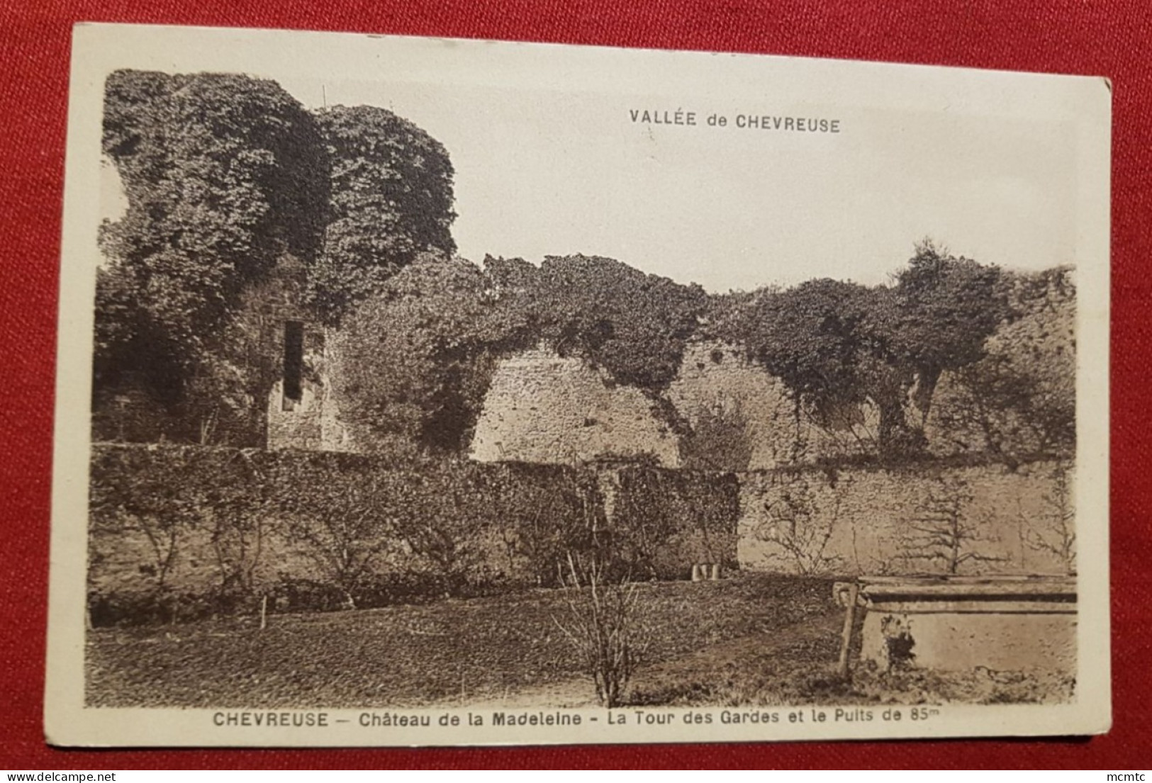 CPA -  Vallée De Chevreuse - Chevreuse - Château De La Madeleine - La Tour Des Gardes Et Le Puits De 85 - Chevreuse