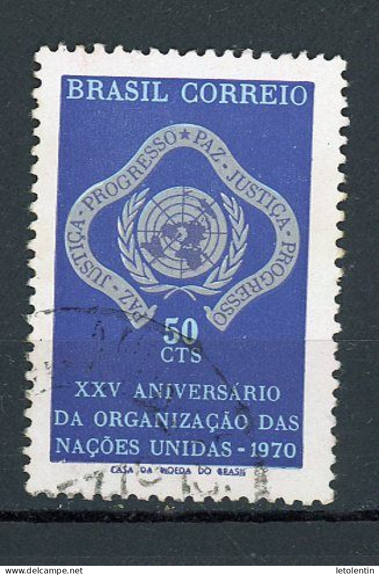 BRESIL - ANNI. DE L'O.N.U. - N° Yvert 946 Obli. - Used Stamps