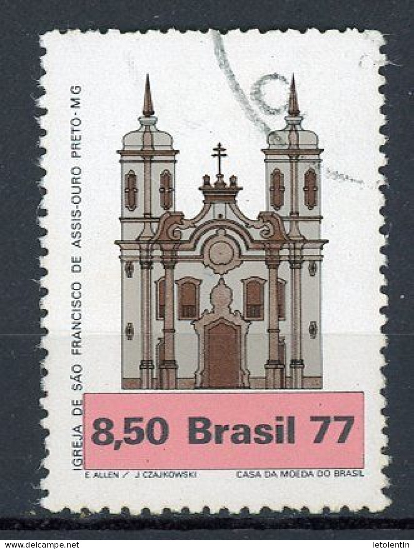 BRESIL - EGLISE - N° Yvert 1299 Obli. - Used Stamps